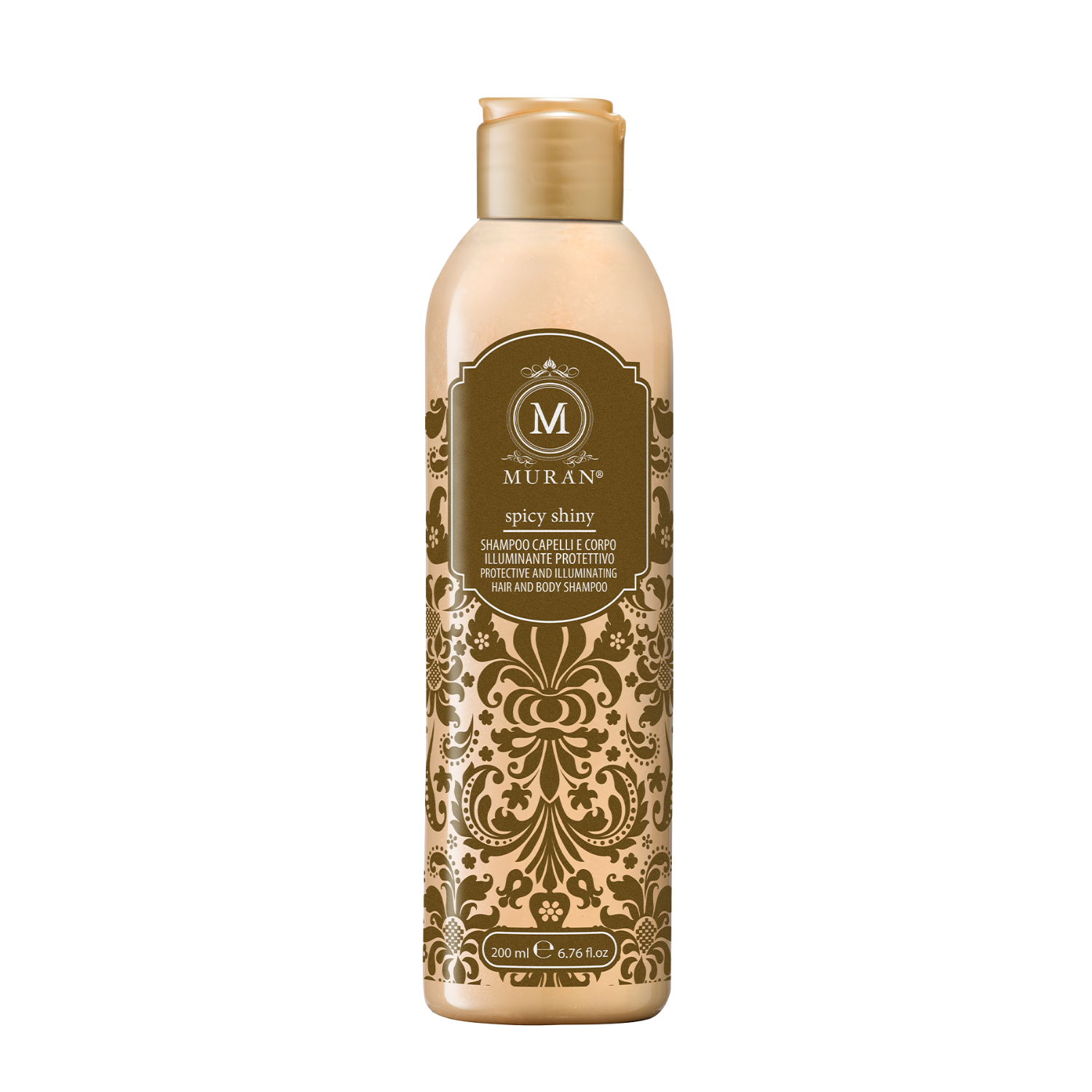 MURÀN – Shampoo Spicy Shiny, Protetor e Iluminador 200ml